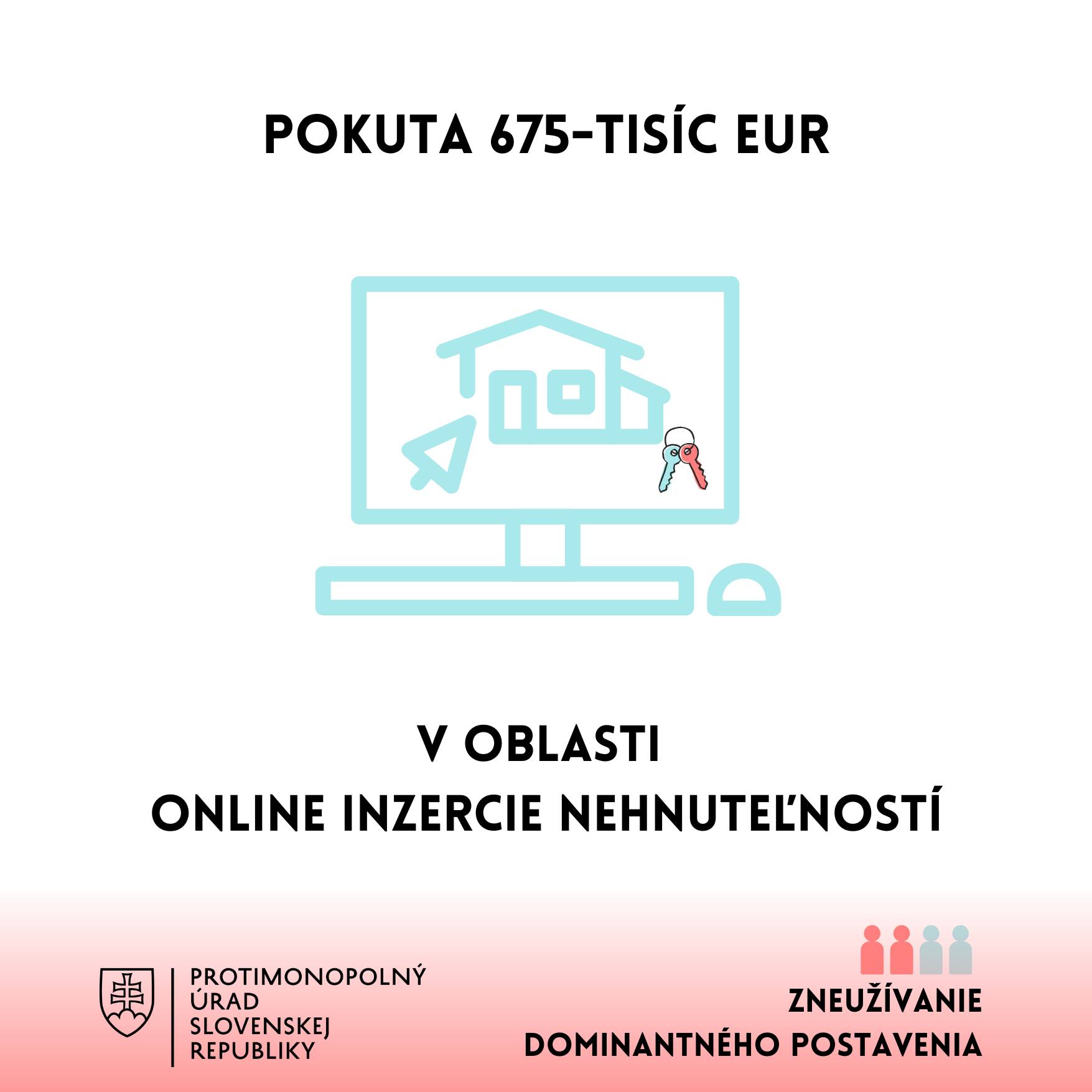 Realitný trh s inzerciou: Vysoká pokuta pre Nehnutelnosti.sk